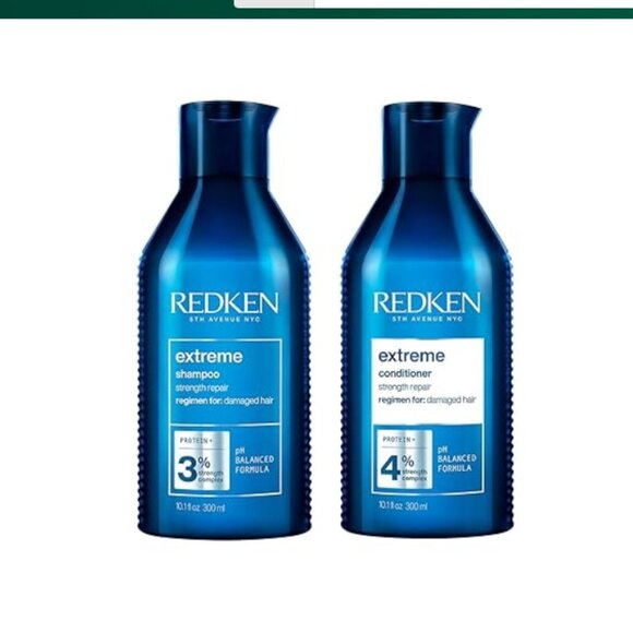 Redken Extreme Shampoo & Conditioner Set For Damaged Hair - Strengthens Hair and - Picture 5 of 14